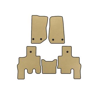 Alfombrillas EVA (Beige) Jeep Wrangler 2007-2017