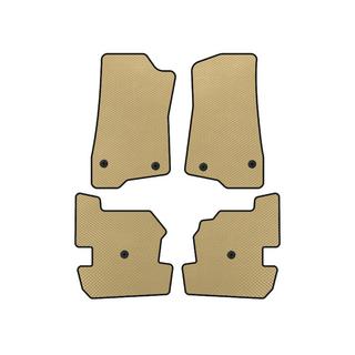 Alfombrillas EVA (Beige) Jeep Wrangler 2018-