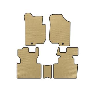 Alfombrillas EVA (2006-2012, 2 filas, 7 plazas, Beige)