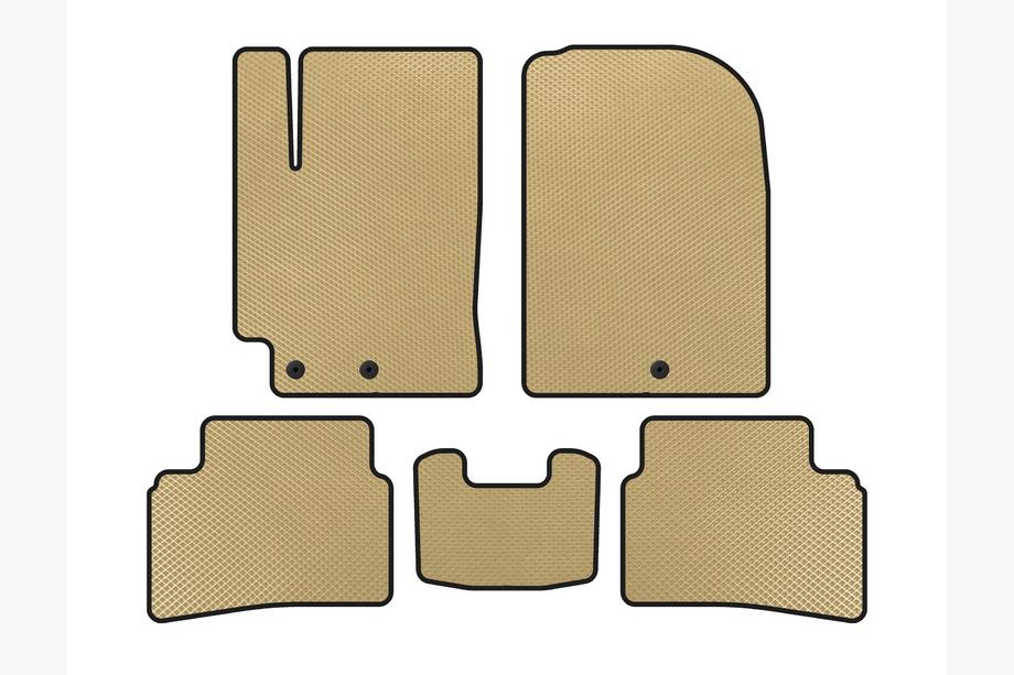Kia Stonic 2017- Alfombrillas EVA (2019+, Beige) Image