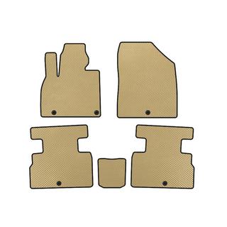 Alfombrillas EVA (2 Filas, 7 Plazas, Beige)