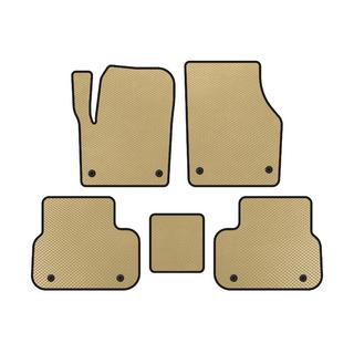 Alfombrillas EVA (2014-2019, 2 Filas, Beige)