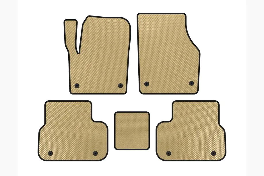 Land Rover Discovery Sport 2014- Alfombrillas EVA (2014-2019, 2 Filas, Beige) Image