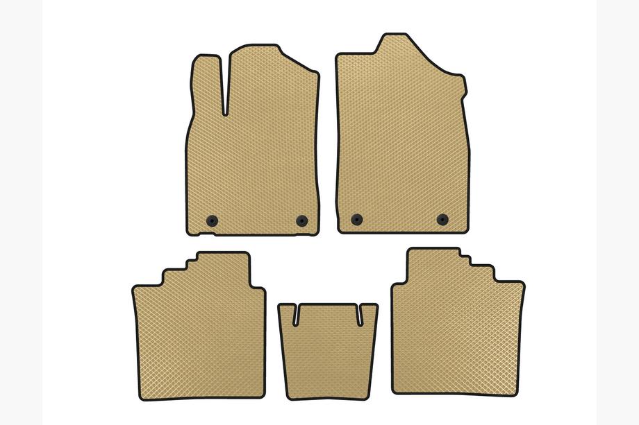 Lexus ES 2012-2018 Alfombrillas EVA (Beige) Image
