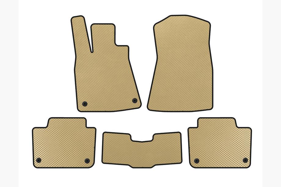 Lexus GS 2005-2011 Alfombrillas EVA (SD, Beige) Image