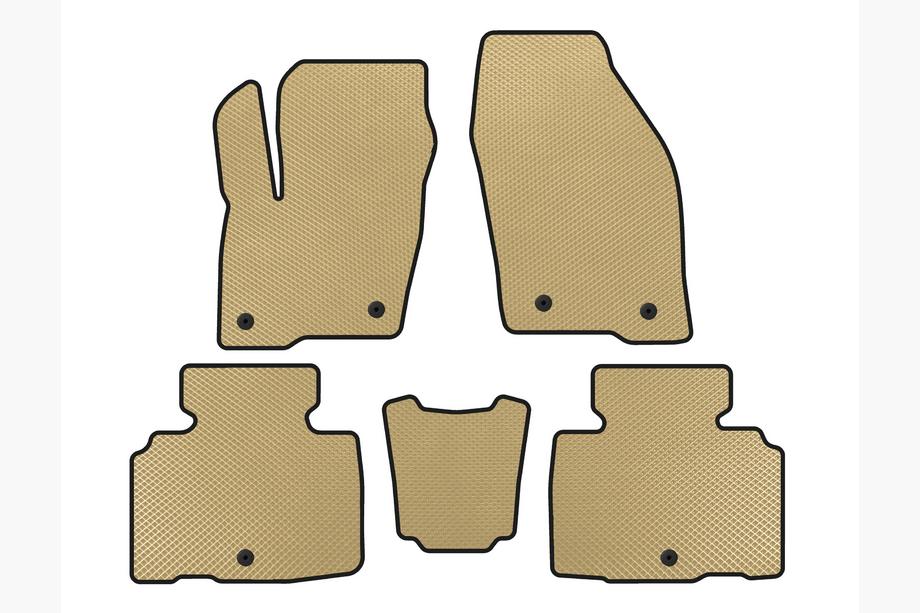 Lincoln MKX 2015- Alfombrillas EVA (Beige) Image