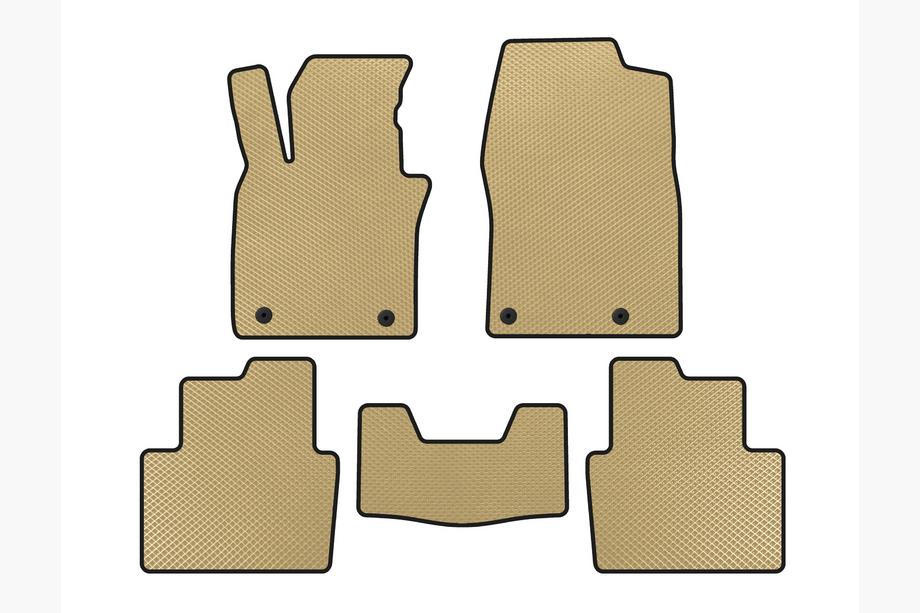 Mazda CX-30 2019- Alfombrillas EVA (Beige) Image