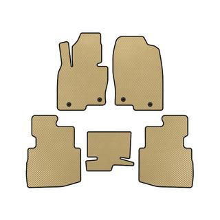 Alfombrillas EVA (2 Filas, 7 Plazas, Beige)