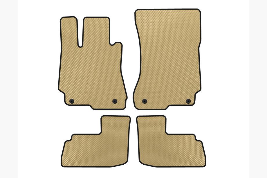 Mercedes CL-class C216 2006-2014 Alfombrillas EVA (Beige) Image