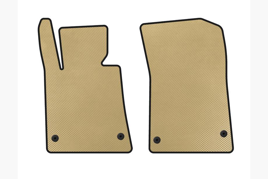 Mercedes SLK R172 2011-2016 Alfombrillas EVA (Roadster, Beige) Image