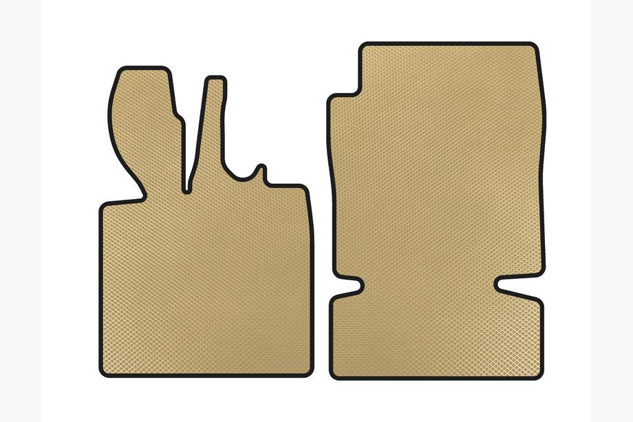 Smart 1998-2007 Alfombrillas EVA (2003-2007, Coupé, Beige) Image
