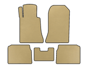 Mercedes E-class W124 1984–1997 Alfombrillas EVA (SD, Beige) foto 1