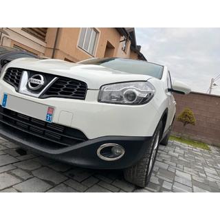 Embellecedores exteriores para faros antiniebla (2 uds, acero inoxidable) Nissan Qashqai 2010-2014 foto 4