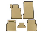 Mercedes S-class W126 1979-1991 Alfombrillas EVA (SD, Base Corta, Beige) foto 1