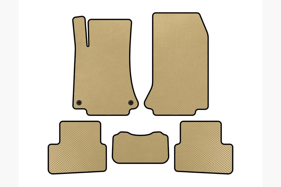 Mercedes A-class W176 2012-2018 Alfombrillas EVA (Beige) Image