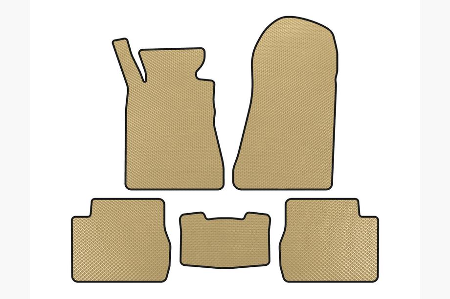 Mercedes W201 (190) 1982-1993 Alfombrillas EVA (SD, Beige) Image