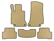 Mercedes C-class W205 2014-2021 Alfombrillas EVA (SD, Beige) foto 1