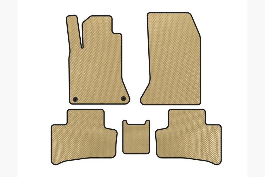 Mercedes B-class W246 2011-2018 Alfombrillas EVA (2011-2015, Eléctrico, Beige) Image