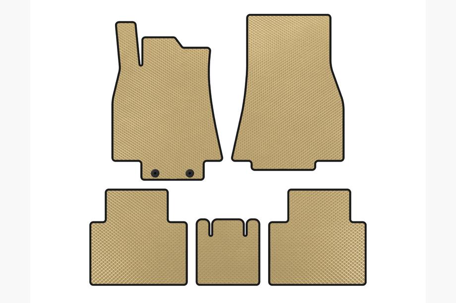Mercedes B-class W245 2005-2011 Alfombrillas EVA (Beige) Image