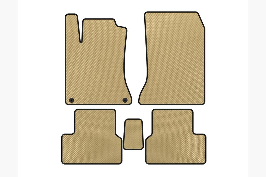 Mercedes B-class W246 2011-2018 Alfombrillas EVA (2011-2014, Beige) Image