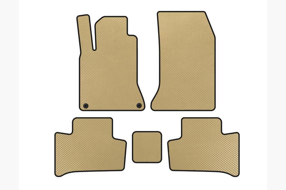 Mercedes B-class W246 2011-2018 Alfombrillas EVA (2015-2018, Beige) Image
