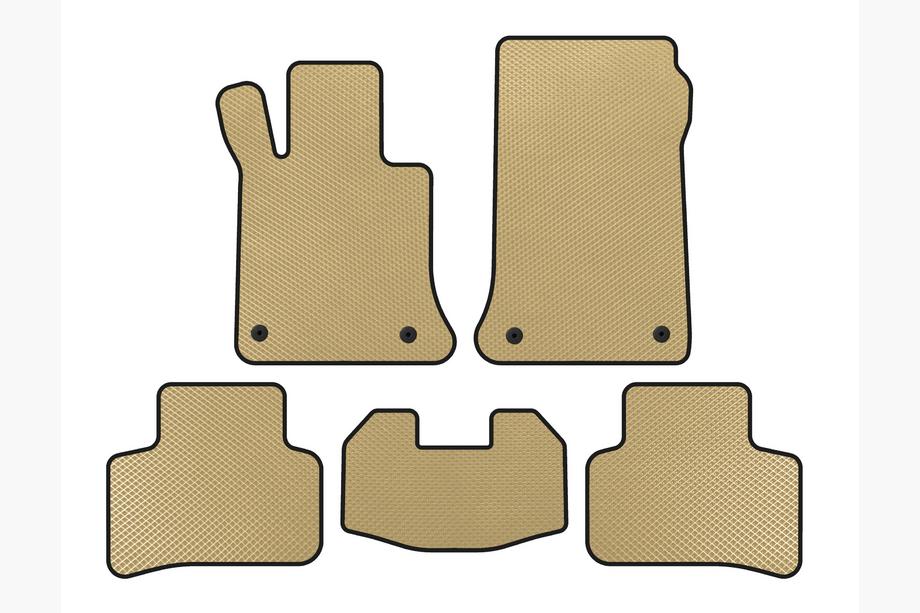 Mercedes GLK class X204 2008-2015 Alfombrillas EVA (Beige) Image