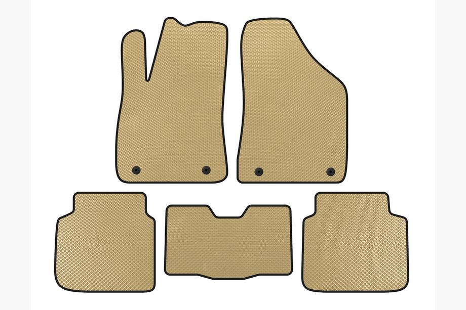 MG 350 2010-2016 Alfombrillas EVA (Beige) Image