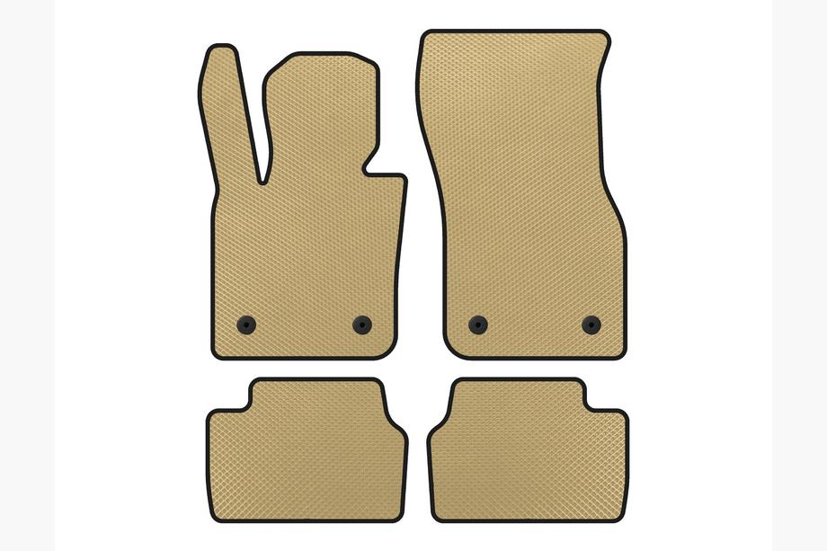 Mini Cooper F55/56/57 2014-2023 Alfombrillas EVA (para F55, 5 puertas, Beige) Foto 1
