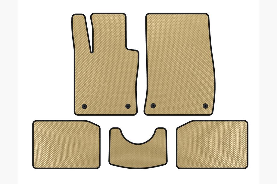 Mini Countryman R60 2010-2017 Alfombrillas EVA (Acabado SD, Beige) Image
