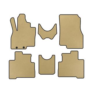 Alfombrillas EVA (2 Filas, Beige) Mitsubishi Grandis 2003-2011