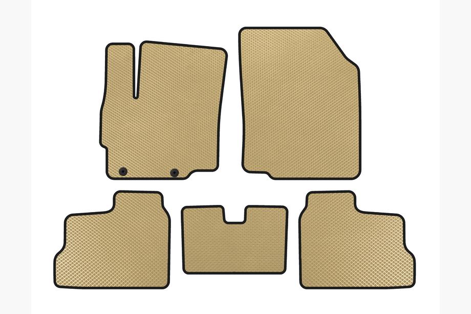 Mitsubishi Space Star/Mirage 2012- Alfombrillas EVA (para Mirage, HB, Beige) Image