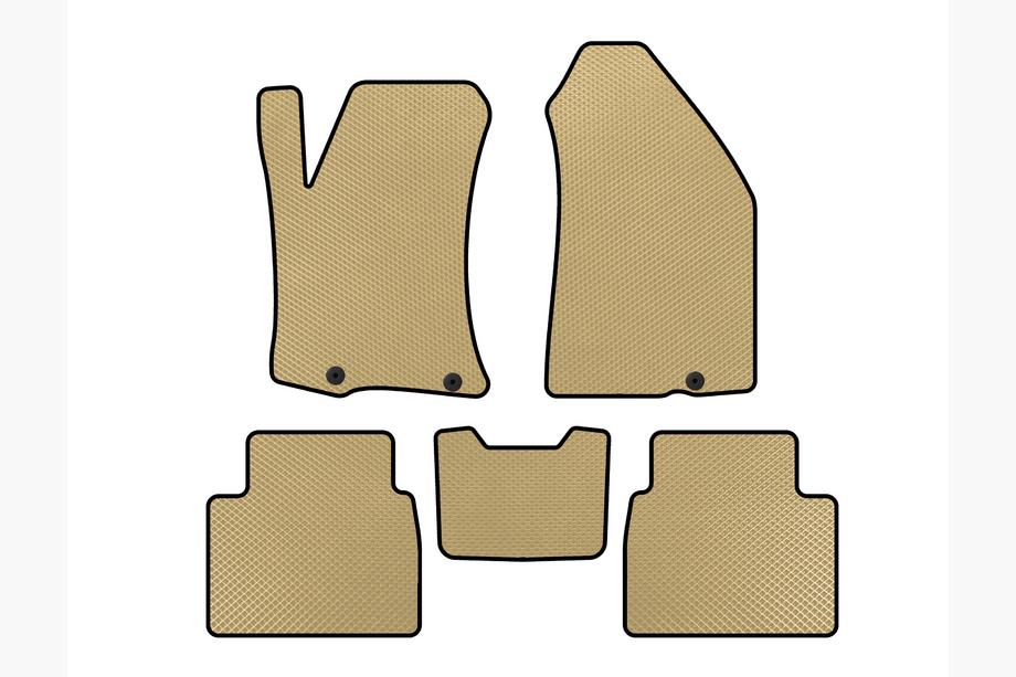 Nissan Altima 2012-2018 Alfombrillas EVA (SD, Beige) Image