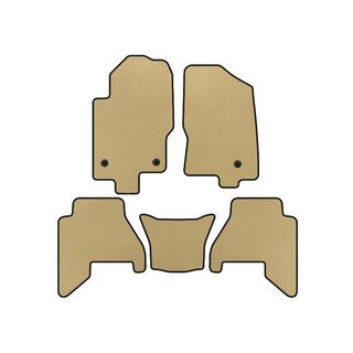 Alfombrillas EVA V2 (2 filas, beige, 2010-2014) Nissan Pathfinder R51 2005-2014