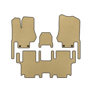 Alfombrillas EVA (2 Filas, 7 Plazas, Beige)
