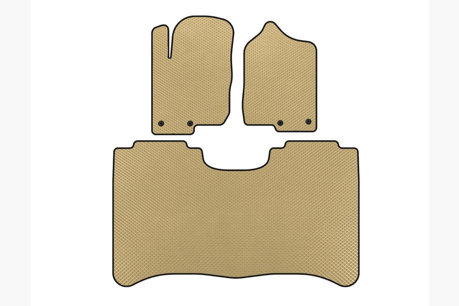 Nissan Titan 2004-2011 Alfombrillas EVA (Beige) Image