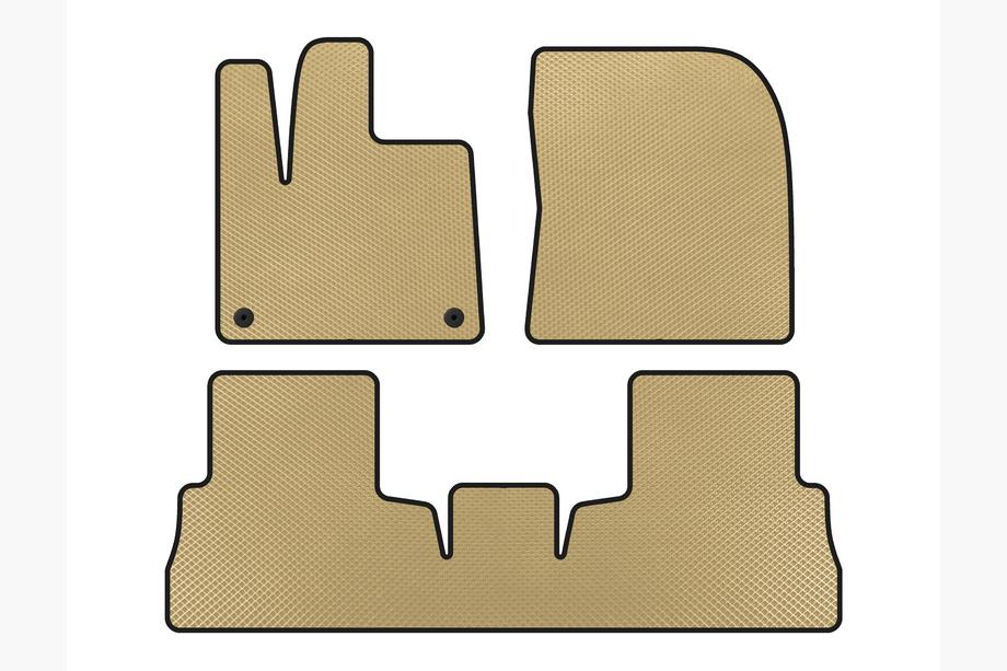 Opel Combo 2019- Alfombrillas EVA (Beige) Image