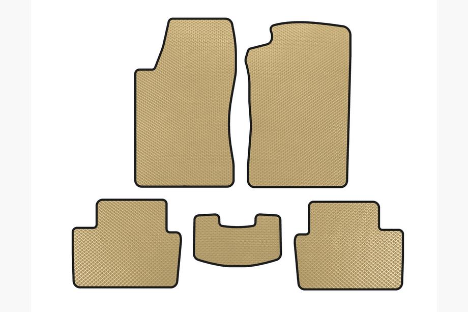 Opel Vectra B 1995-2002 Alfombrillas EVA (LB, Beige) Image