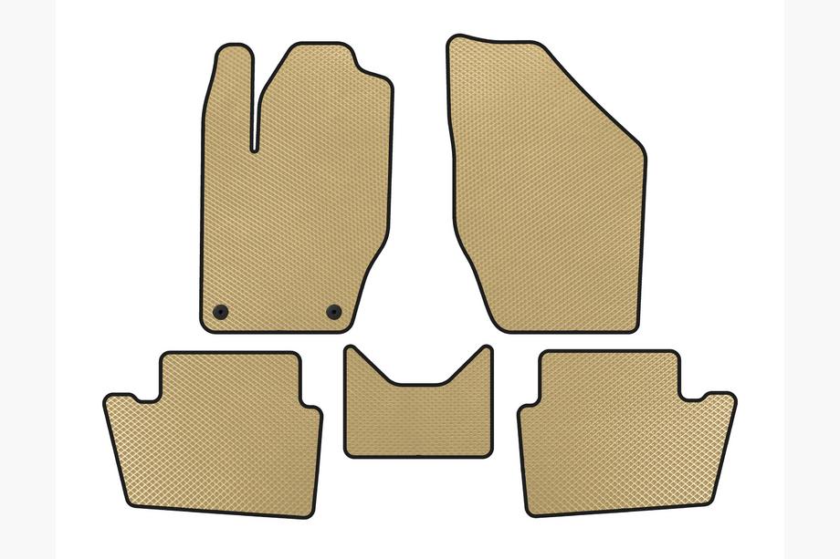 Peugeot 408 2010-2018 Alfombrillas EVA (Beige) Image