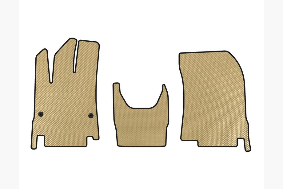 Peugeot Partner/Rifter 2019- Alfombrillas EVA (Beige) Image