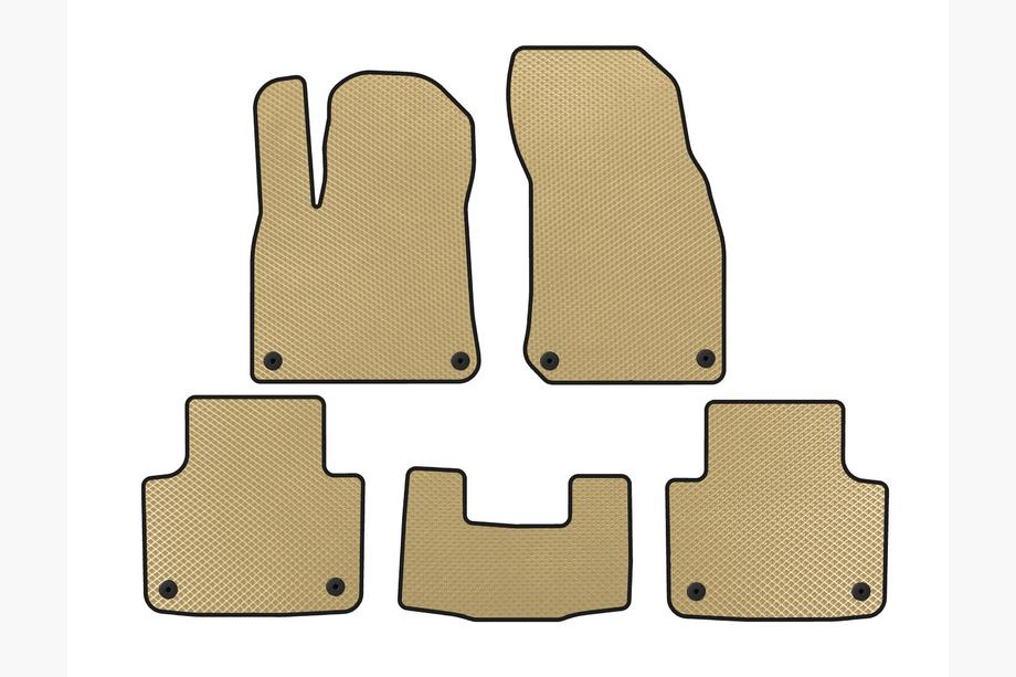 Porsche Cayenne 2018- Alfombrillas EVA (Beige) Image