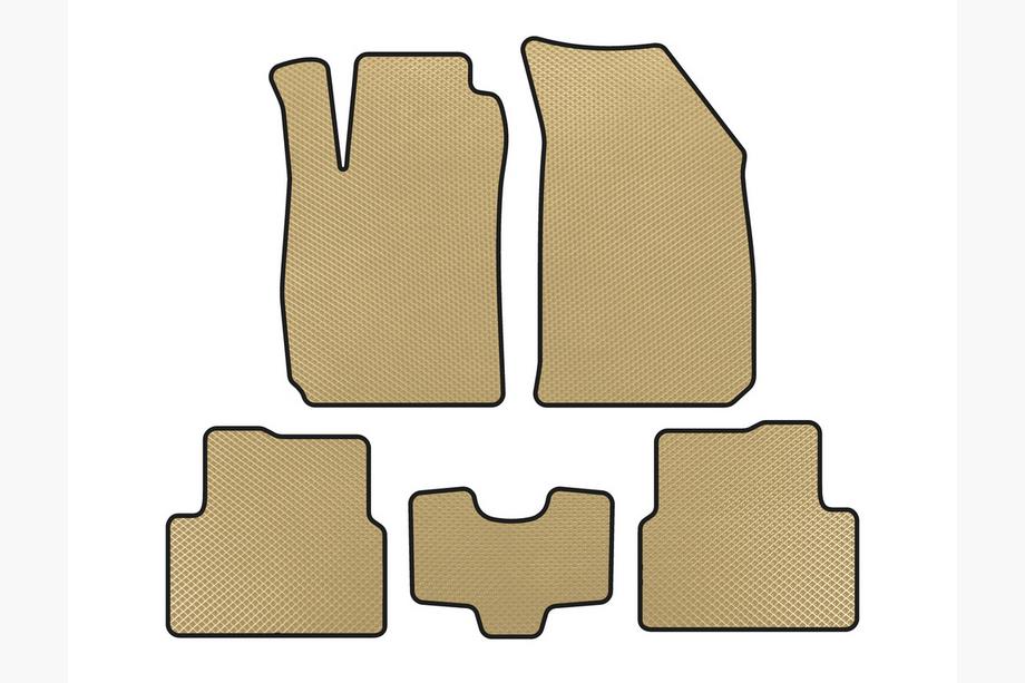 RAVON R4 2016-2020 Alfombrillas EVA (SD, Beige) Image