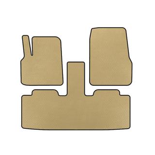 Alfombrillas EVA (2 Filas, 7 Plazas, Beige)