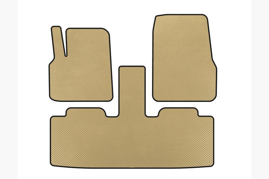 Renault Espace 2002-2014 Alfombrillas EVA (2 Filas, 7 Plazas, Beige) Image