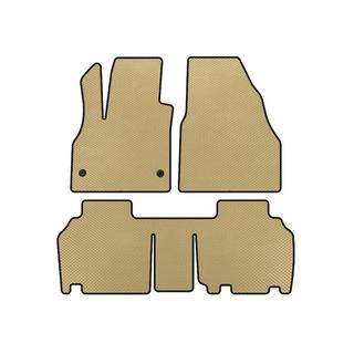 Alfombrillas EVA (2 Filas, 5 Puertas/7 Plazas, Beige) Renault Kangoo 2008–2020
