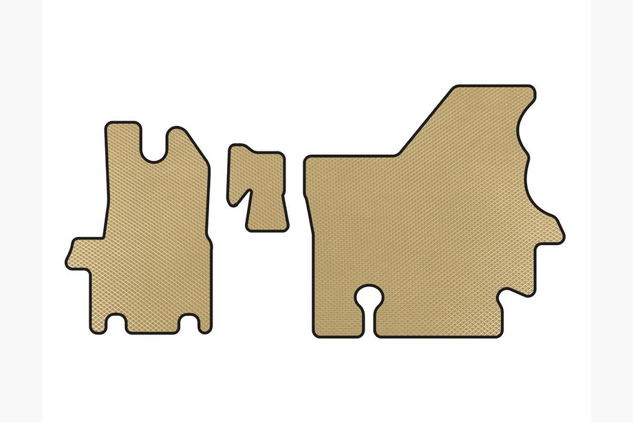 Renault Master 1998-2010 Alfombrillas EVA (1998-2003, Beige) Image