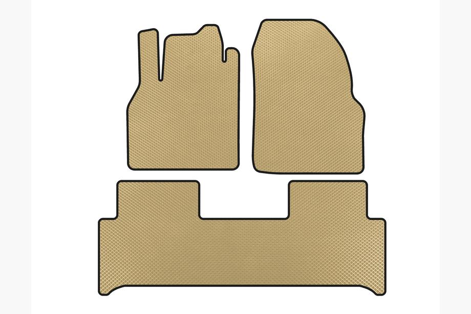 Renault Scenic/Grand 2003-2009 Alfombrillas EVA (Beige) Image