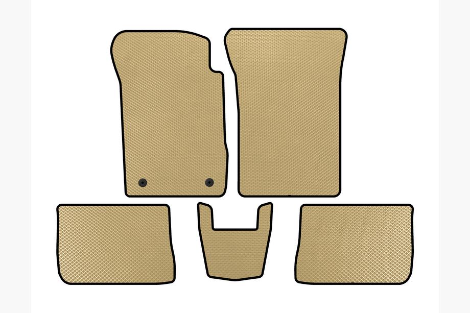 Renault Symbol 2008-2013 Alfombrillas EVA (SD, Beige) Image