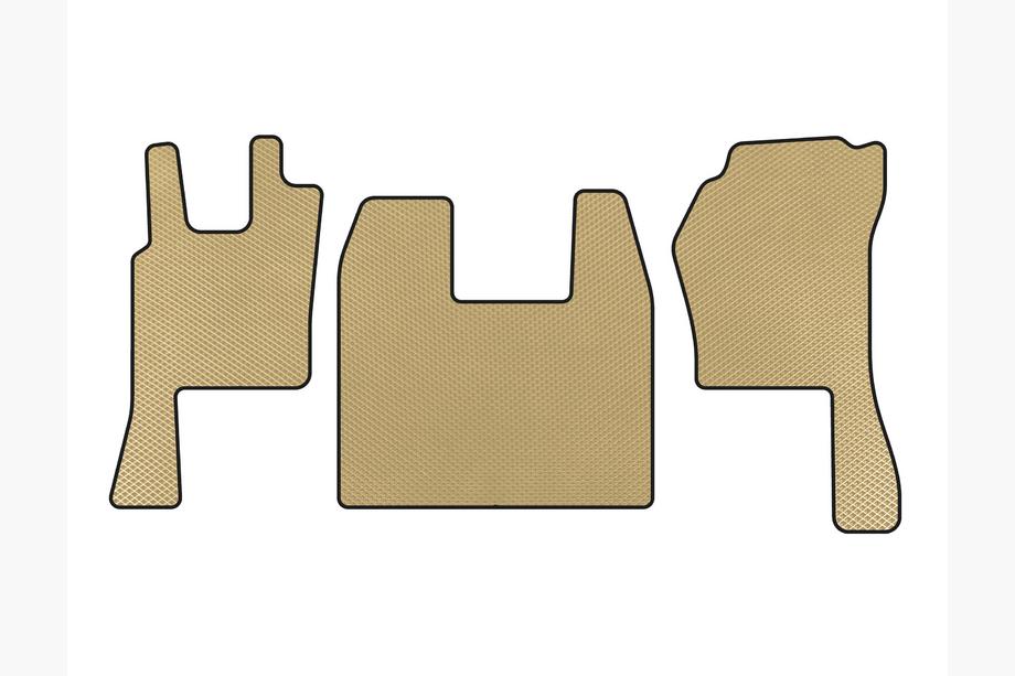 Scania P Series 2004-2017 Alfombrillas EVA (Beige) Image