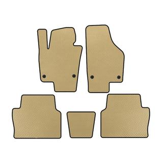 Alfombrillas EVA (2 Filas, Beige)