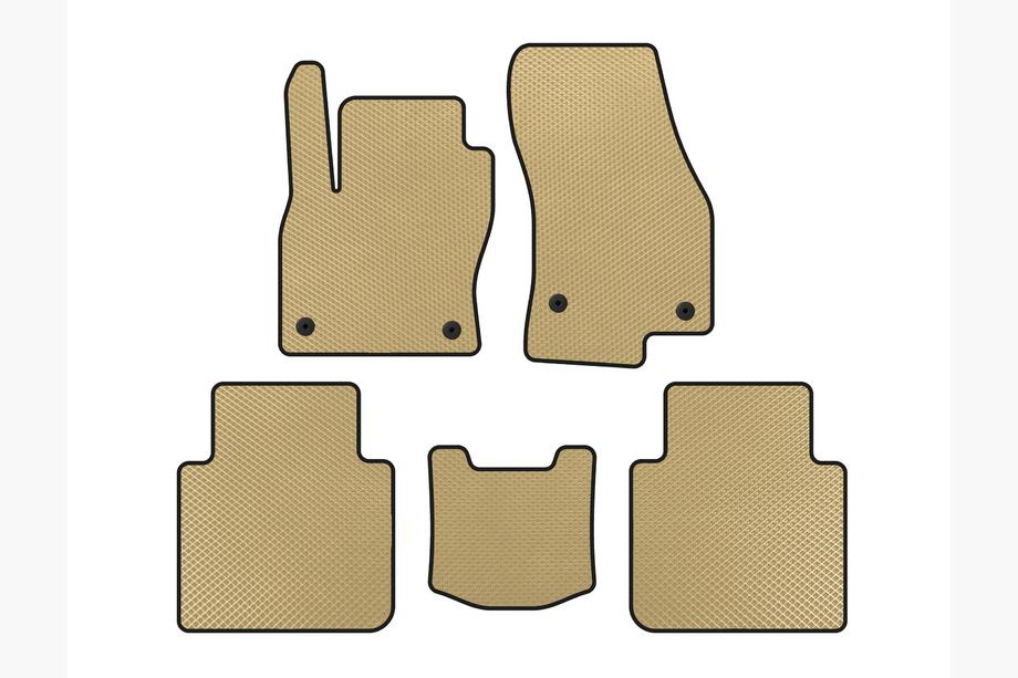 Seat Tarraco 2018- Alfombrillas EVA (Beige) Image